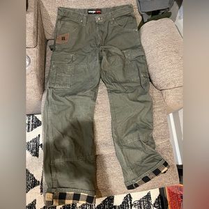 Wrangler Riggs Cargo pants 35x34